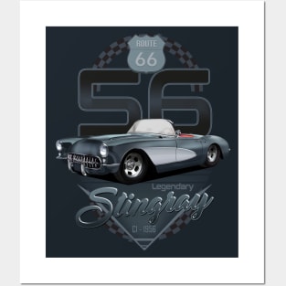 C1 Corvette Legend Posters and Art